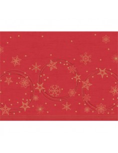 Mantelito Desechable (30 x 40 cm - Star Shine Red)