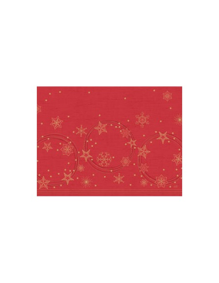 Mantelito Desechable (30 x 40 cm - Star Shine Red)