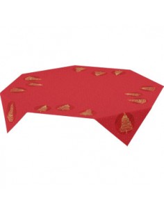 Cubremantel Desechable (84 x 84 cm - Elegant Trees) 2