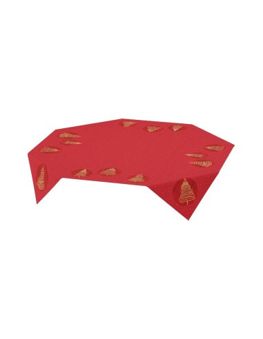 Cubremantel Desechable (84 x 84 cm - Elegant Trees)