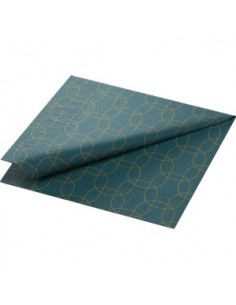 Servilleta Desechable (33 x 33 cm - 3 capas - Golden Deco) 2