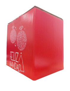Caja Lote Navidad (370 x 265 x 340) Asa Incluida - 10 Uds 2