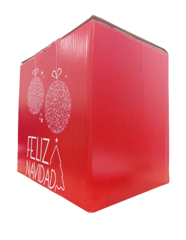 Caja Lote Navidad (370 x 265 x 340) Asa Incluida - 10 Uds Caja Lote Navidad (370 x 265 x 340) Asa Incluida - 10 Uds