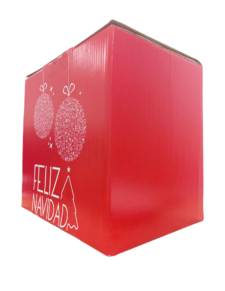 Caja Lote Navidad (370 x 265 x 340) Asa Incluida - 10 Uds Caja Lote Navidad (370 x 265 x 340) Asa Incluida - 10 Uds