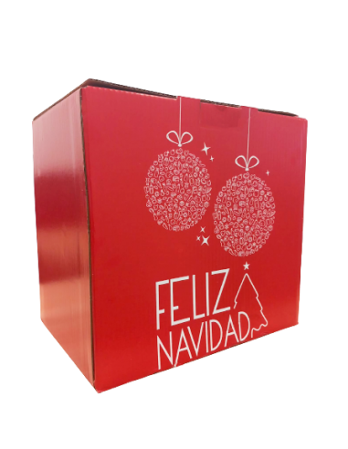Caja Lote Navidad (370 x 265 x 340) Asa Incluida - 10 Uds Caja Lote Navidad (370 x 265 x 340) Asa Incluida - 10 Uds