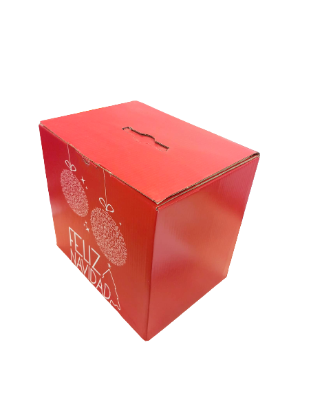 Caja Lote Navidad (370 x 265 x 340) Asa Incluida - 10 Uds Caja Lote Navidad (370 x 265 x 340) Asa Incluida - 10 Uds