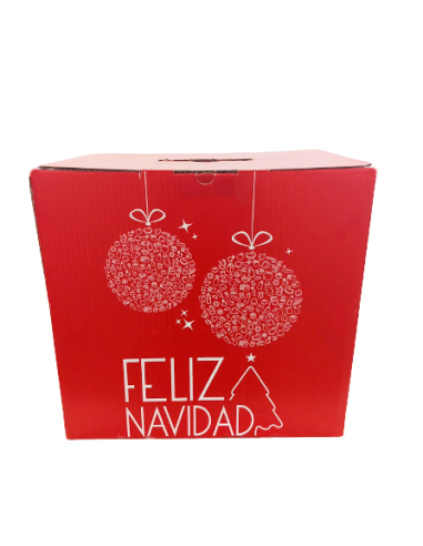 Caja Lote Navidad (370 x 265 x 340) Asa Incluida - 10 Uds Caja Lote Navidad (370 x 265 x 340) Asa Incluida - 10 Uds