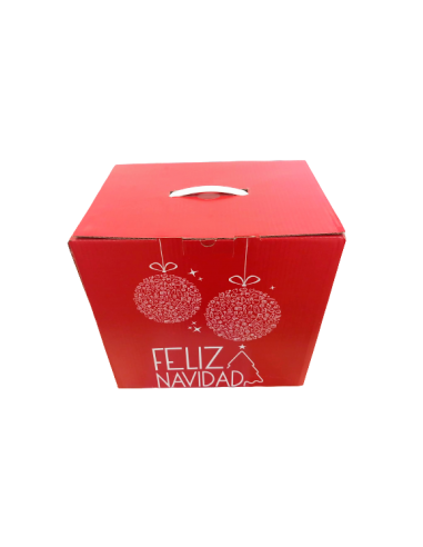 Caja Lote Navidad (370 x 265 x 340) Asa Incluida - 10 Uds Caja Lote Navidad (370 x 265 x 340) Asa Incluida - 10 Uds