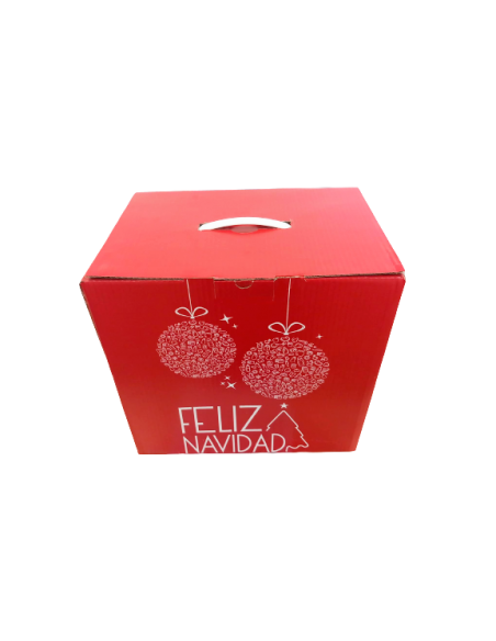 Caja Lote Navidad (370 x 265 x 340) Asa Incluida - 10 Uds Caja Lote Navidad (370 x 265 x 340) Asa Incluida - 10 Uds