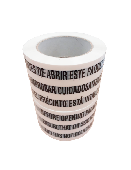 Precinto "Antes de Abrir" Precinto "Antes de Abrir"