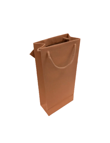 Bolsa Papel Kraft 2 Botellas Con Ventana (37,5 x 17,5 x 9 cm) Bolsa Papel Kraft 2 Botellas Con Ventana (37,5 x 17,5 x 9 cm)