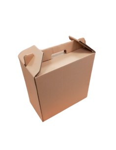 Caja Lote 6 Botellas (345 x 330 x 180 - Kraft) 2
