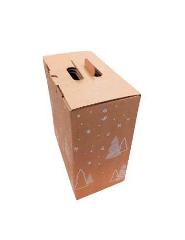 Caja Lote Navidad 6 Botellas (330 x 185 x 350 - Impreso Navidad) Caja Lote Navidad 6 Botellas (330 x 185 x 350 - Impreso Navidad)