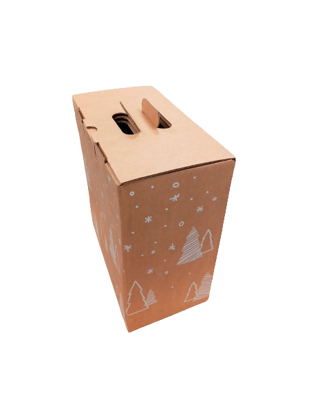 Caja Lote Navidad 6 Botellas (330 x 185 x 350 - Impreso Navidad) Caja Lote Navidad 6 Botellas (330 x 185 x 350 - Impreso Navidad)