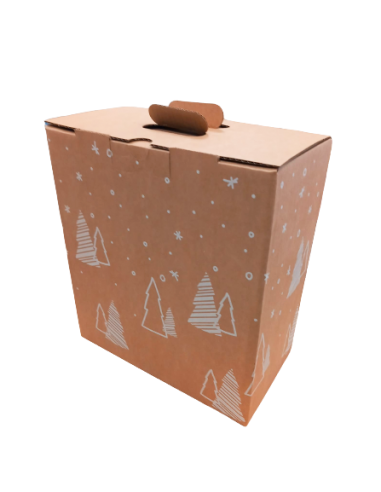 Caja Lote Navidad 6 Botellas (330 x 185 x 350 - Impreso Navidad) Caja Lote Navidad 6 Botellas (330 x 185 x 350 - Impreso Navidad)