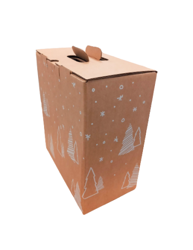 Caja Lote Navidad 6 Botellas (330 x 185 x 350 - Impreso Navidad) Caja Lote Navidad 6 Botellas (330 x 185 x 350 - Impreso Navidad)
