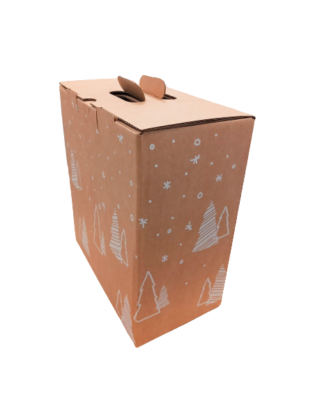 Caja Lote Navidad 6 Botellas (330 x 185 x 350 - Impreso Navidad) Caja Lote Navidad 6 Botellas (330 x 185 x 350 - Impreso Navidad)